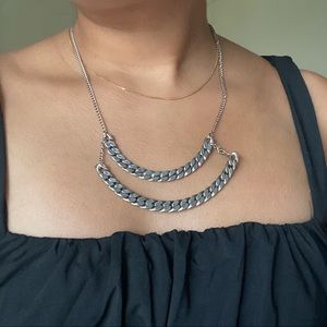 Silver Statement Necklace